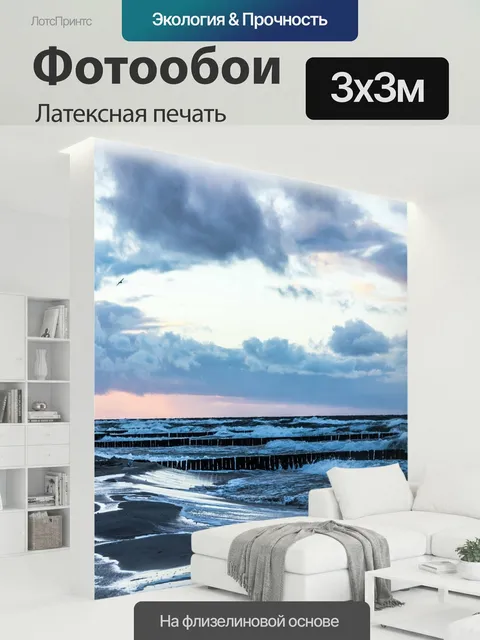 300 × 300 см · Латексная печать