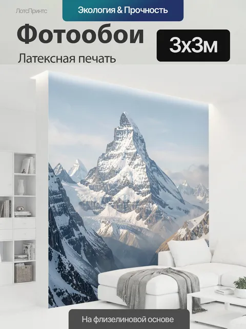 300 × 300 см · Латексная печать