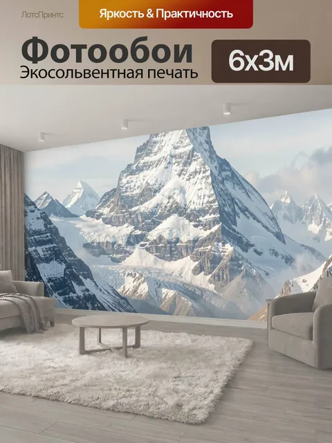 600 × 300 см · Экосольвентная печать