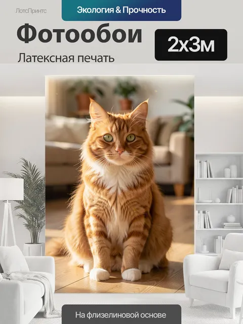200 × 300 см · Латексная печать