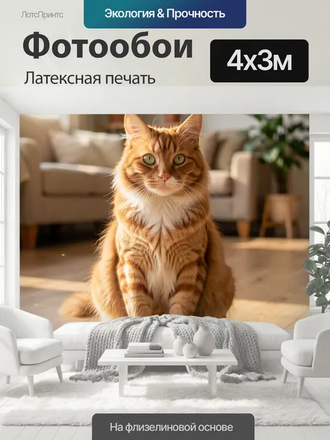 400 × 300 см · Латексная печать