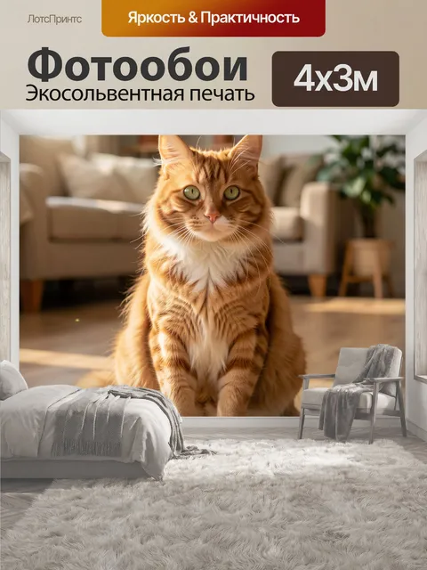 400 × 300 см · Экосольвентная печать