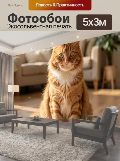 500 × 300 см · Экосольвентная печать
