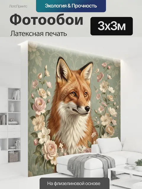 300 × 300 см · Латексная печать