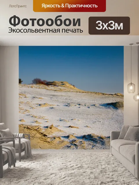 Фотообои Куршская коса, высота эфа, балтика