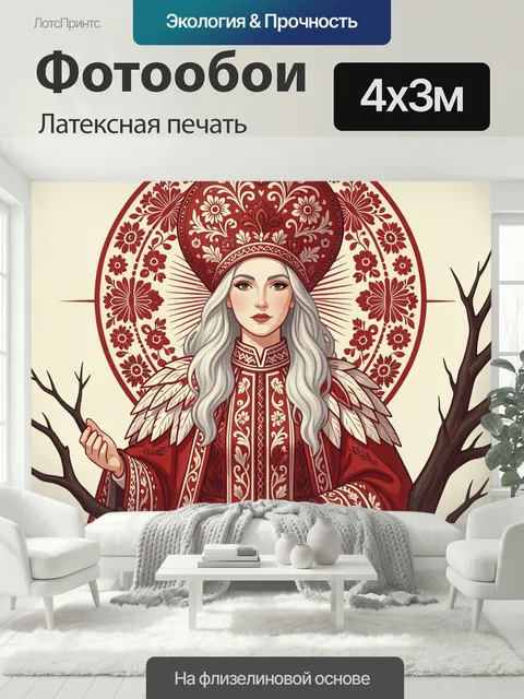 400 × 300 см · Латексная печать
