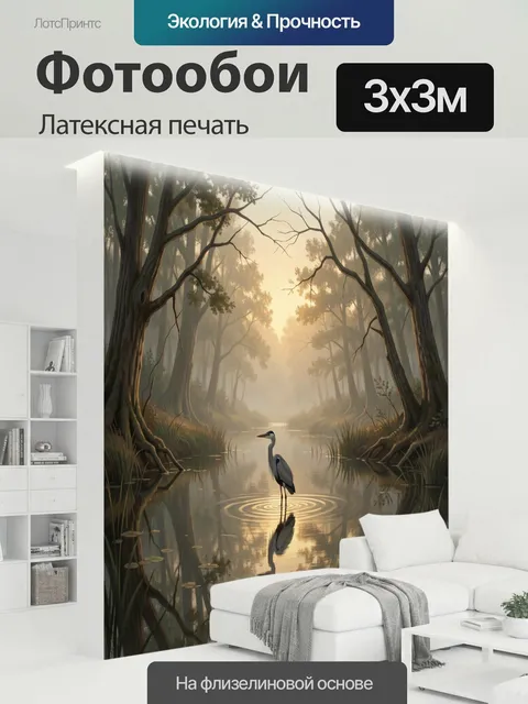 300 × 300 см · Латексная печать