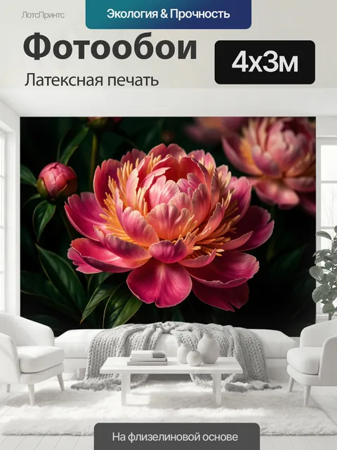 400 × 300 см · Латексная печать