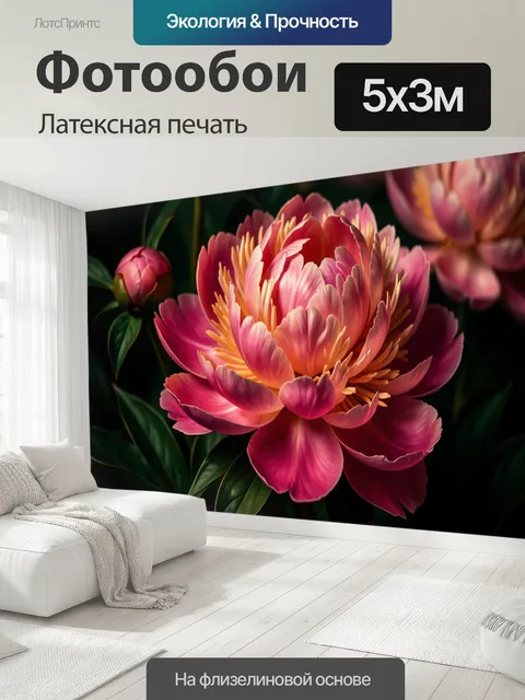 500 × 300 см · Латексная печать