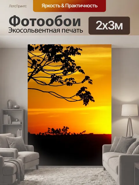 200 × 300 см · Экосольвентная печать