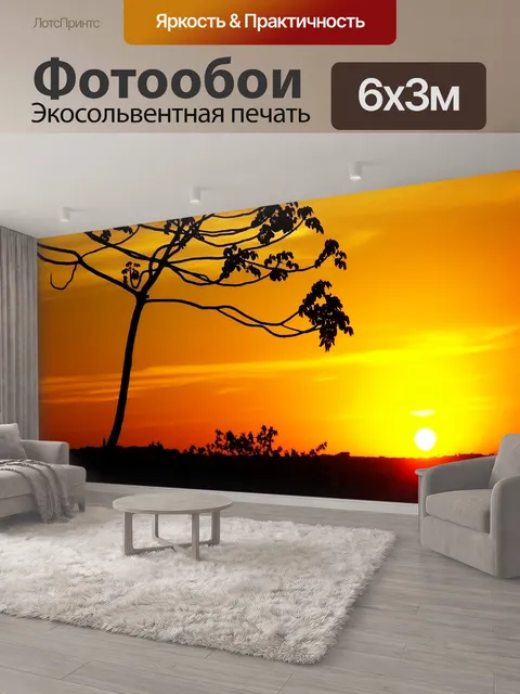 600 × 300 см · Экосольвентная печать