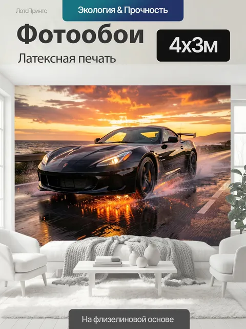 400 × 300 см · Латексная печать
