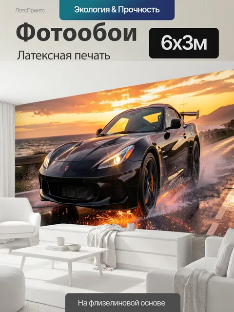 600 × 300 см · Латексная печать