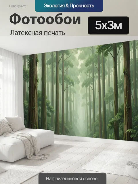 500 × 300 см · Латексная печать