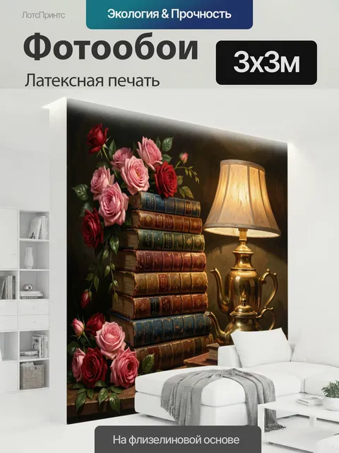 300 × 300 см · Латексная печать