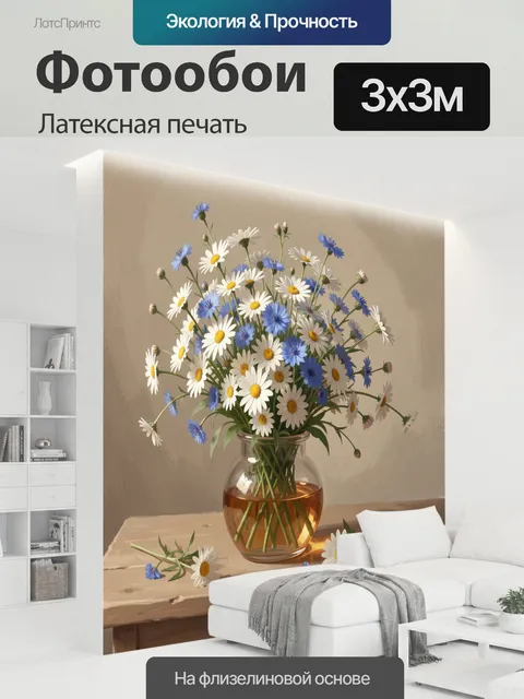 300 × 300 см · Латексная печать