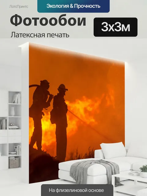 300 × 300 см · Латексная печать