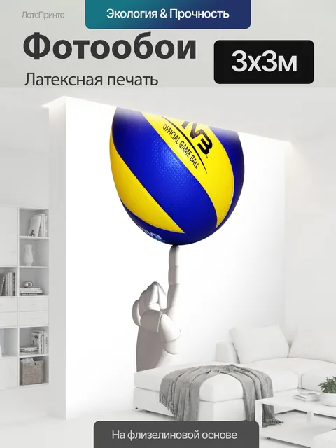 300 × 300 см · Латексная печать