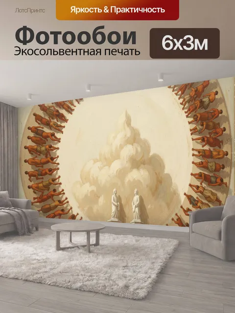 600 × 300 см · Экосольвентная печать