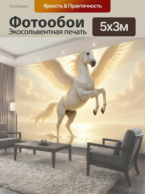 500 × 300 см · Экосольвентная печать