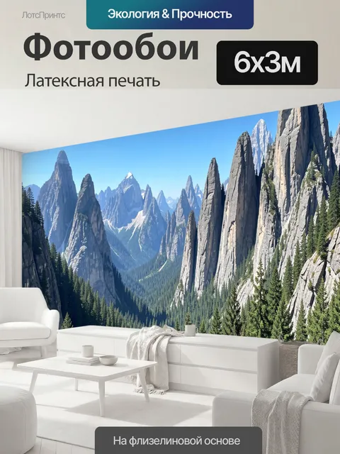 600 × 300 см · Латексная печать