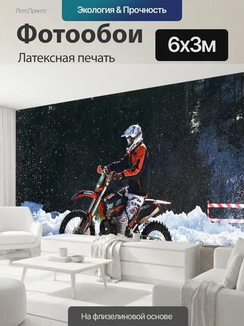 600 × 300 см · Латексная печать