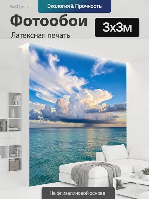 300 × 300 см · Латексная печать