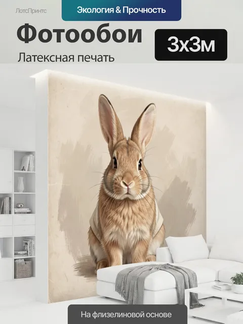 300 × 300 см · Латексная печать