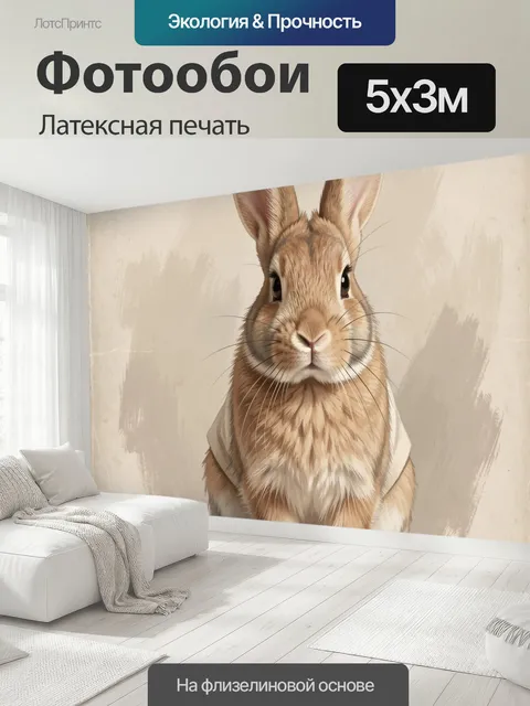 500 × 300 см · Латексная печать