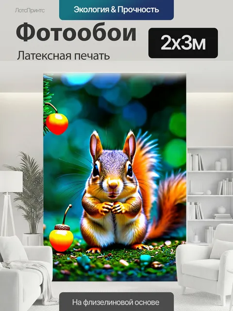 200 × 300 см · Латексная печать