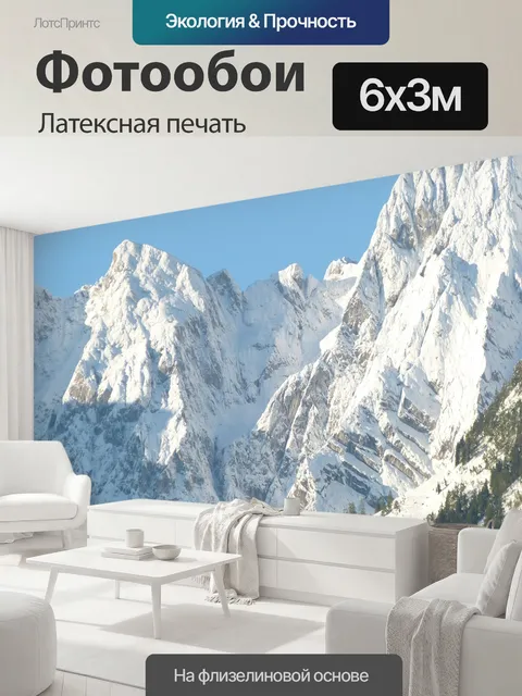 600 × 300 см · Латексная печать