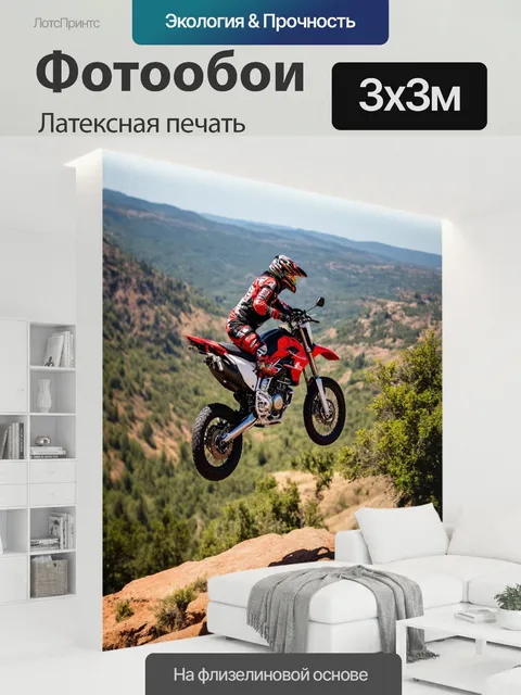 300 × 300 см · Латексная печать