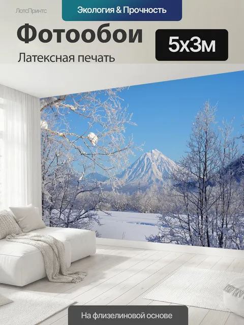 500 × 300 см · Латексная печать