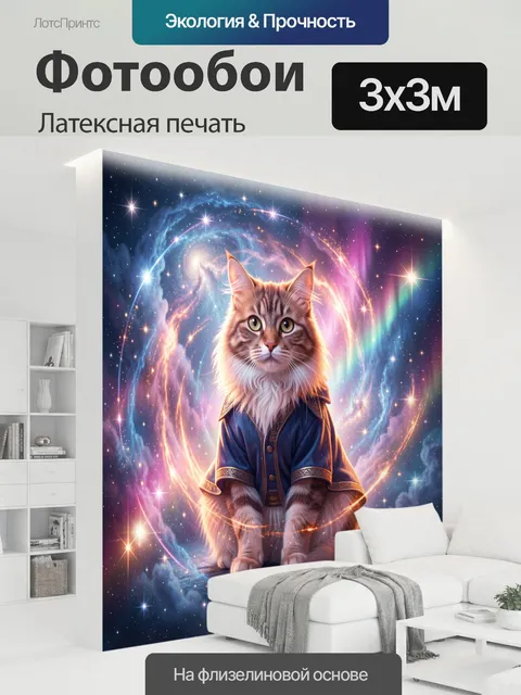 300 × 300 см · Латексная печать