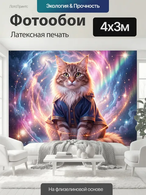 400 × 300 см · Латексная печать
