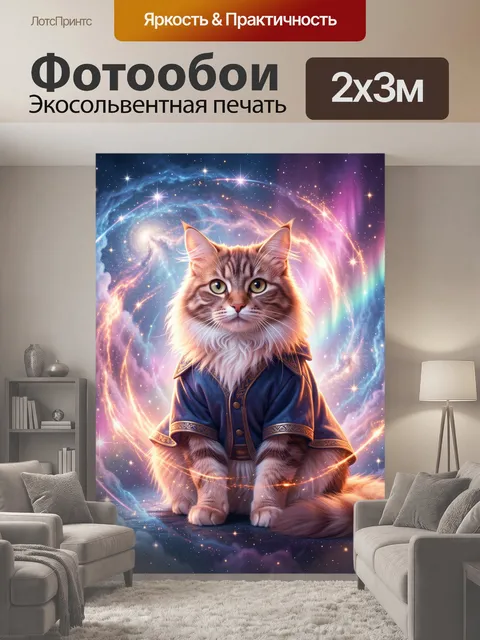 200 × 300 см · Экосольвентная печать