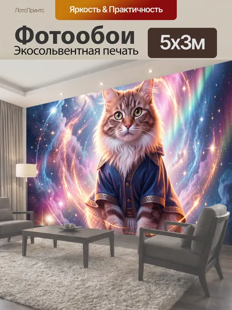 500 × 300 см · Экосольвентная печать