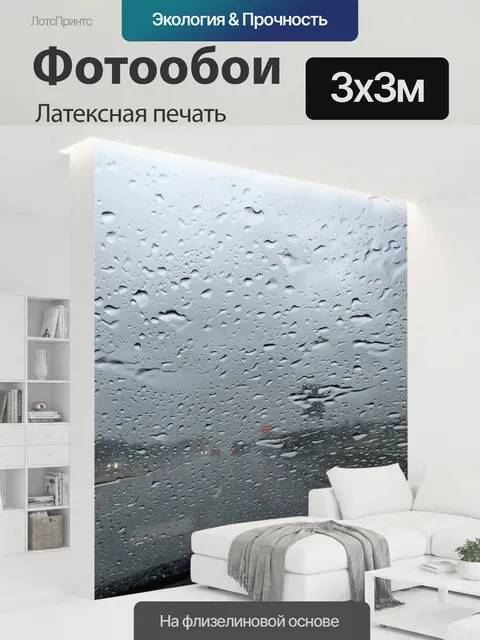 300 × 300 см · Латексная печать
