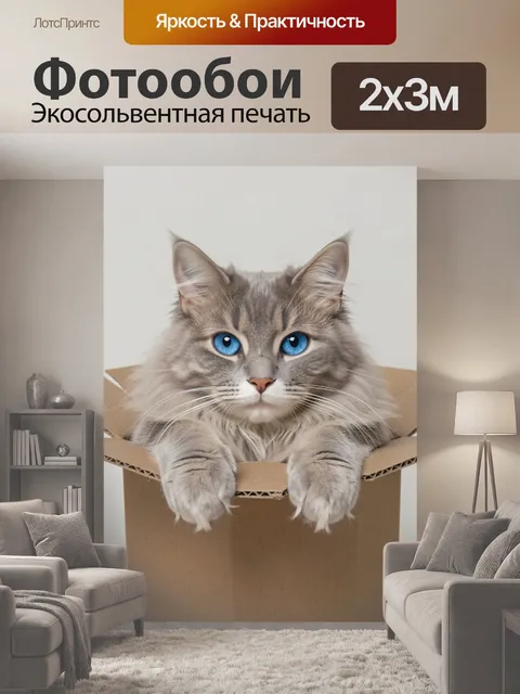 200 × 300 см · Экосольвентная печать