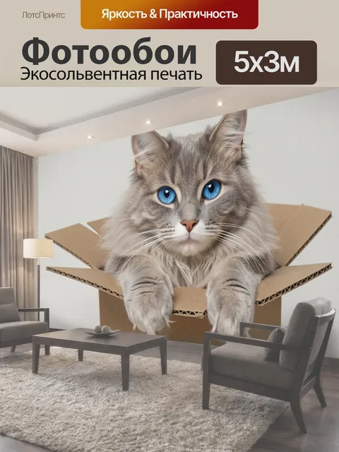 500 × 300 см · Экосольвентная печать