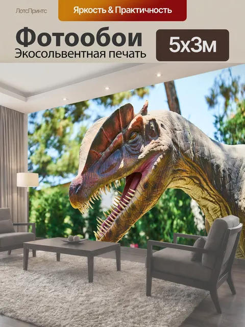 500 × 300 см · Экосольвентная печать