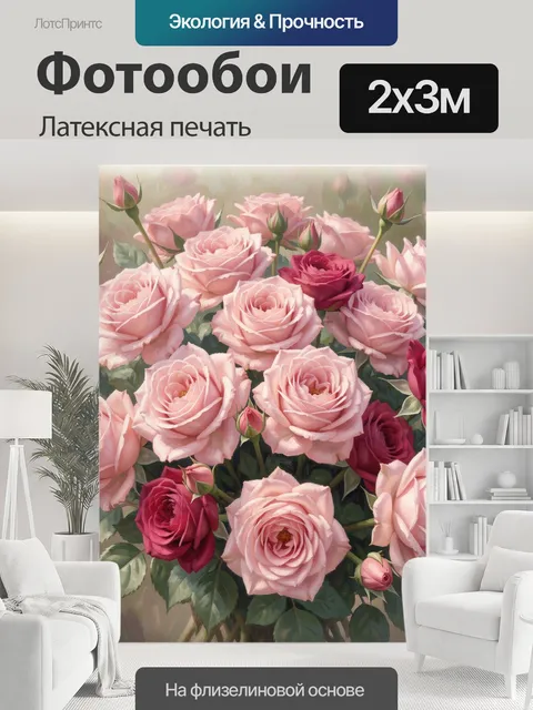 200 × 300 см · Латексная печать