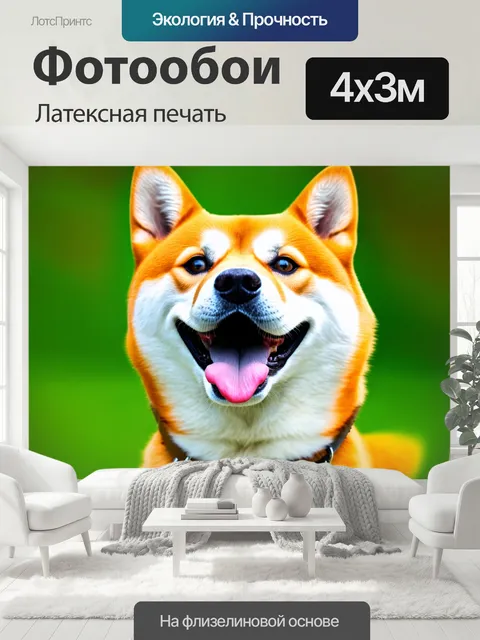 400 × 300 см · Латексная печать
