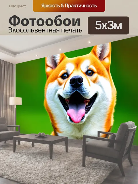 500 × 300 см · Экосольвентная печать