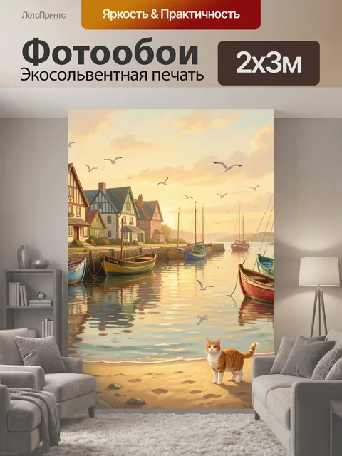200 × 300 см · Экосольвентная печать
