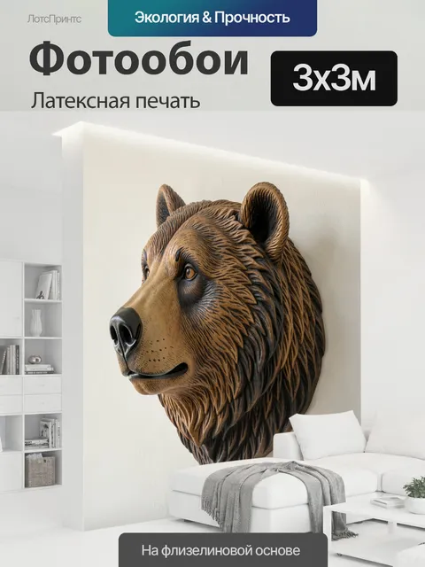 300 × 300 см · Латексная печать