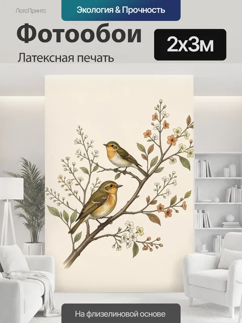 200 × 300 см · Латексная печать