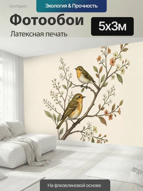 500 × 300 см · Латексная печать