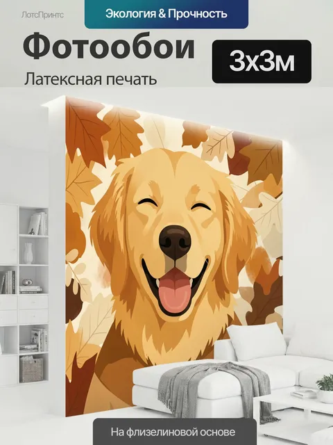 300 × 300 см · Латексная печать