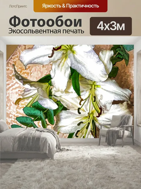 400 × 300 см · Экосольвентная печать
